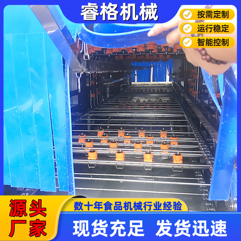 大型商用全自动洗筐机 塑料蛋筐清洗去油渍设备 食堂餐盒清洗