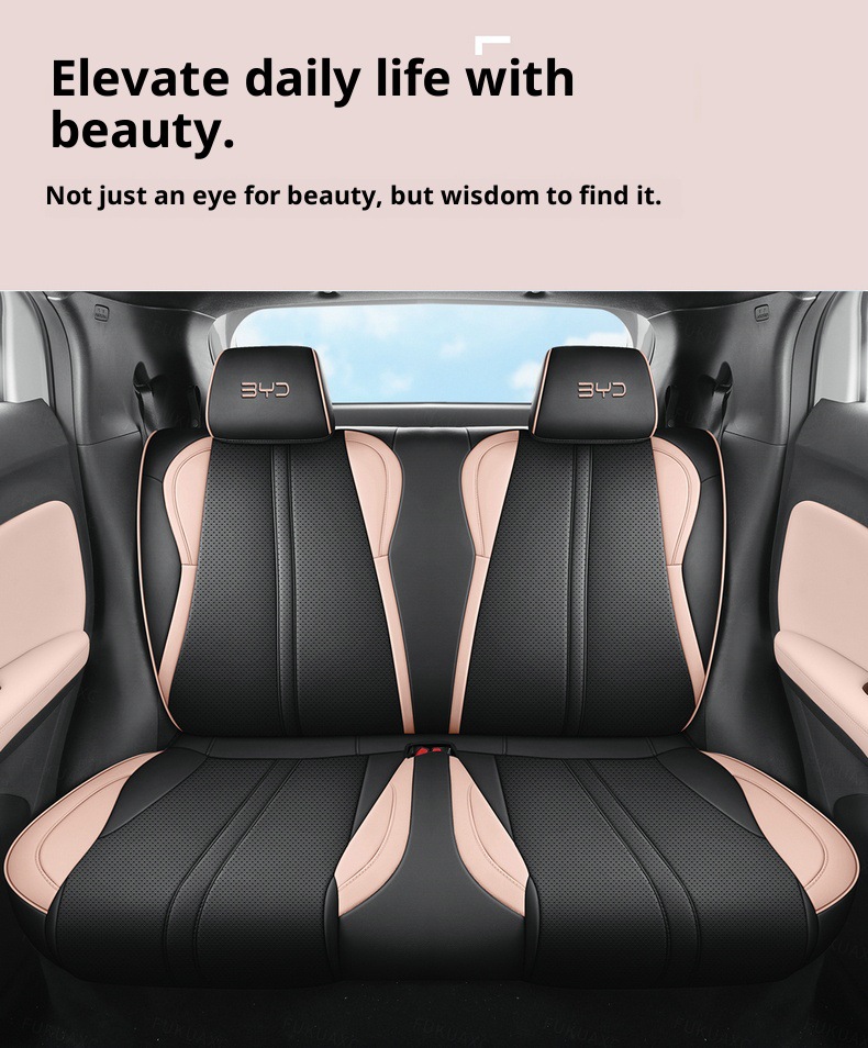 New Seagull Full Leather Car Seat Cushion for All Seasons, Left-Hand Drive Overseas Right-Hand Drive Seat Cover, Cross-Border Full-Cover Car Seat Cushion