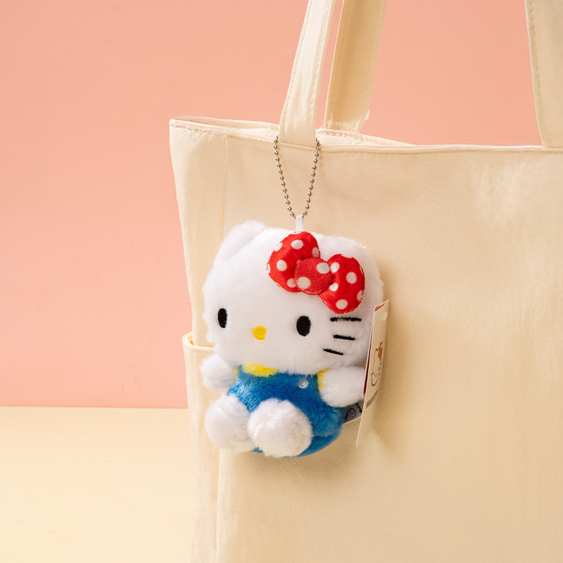 三丽鸥正版毛绒玩具hellokitty玩偶公仔娃娃kt凯蒂猫小挂件包吊饰|undefined