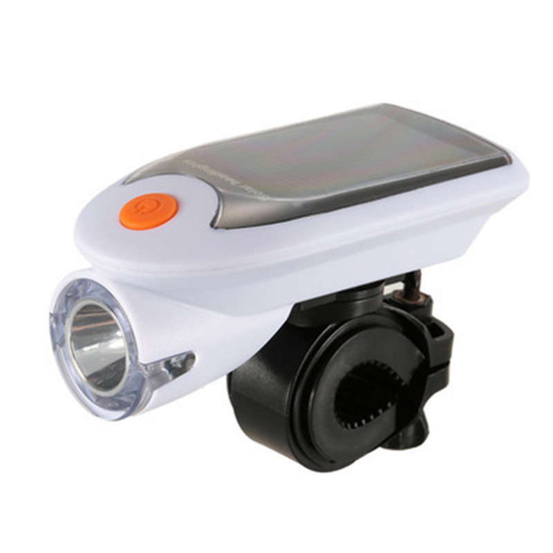 Bicicleta solar USB recargable faro bicicleta de montaña Super brillante noche iluminación delantera saltando fruta montar a caballo equipo