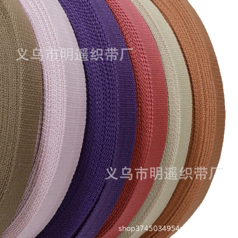 Transfronterizo 2 - 5cm de cinta de algodón grueso de color cortado en rollos de bolsas accesorios poliéster algodón cuentas de cinta