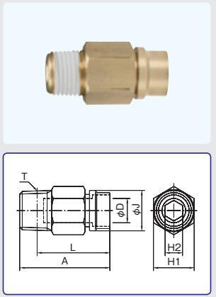 日本千代田接头气管MFX-8MH议价