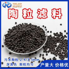 现货供应陶粒滤料baf曝气滤池用生物陶粒滤料污水处理陶粒滤料