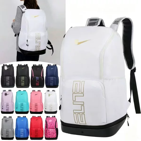 School Hot-Selling Air-Cushioned Backpacks for Men and Women, Large-Capacity Backpacks for Fitness, Travel, and Student Sports