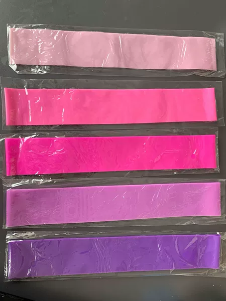 Pink-purple set for gym, gradient