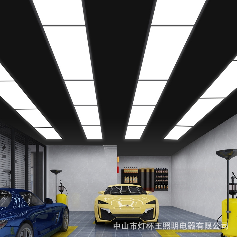 Panel de lámpara de reemplazo especial para lámpara de estación de trabajo Jiugongge, lámpara de techo para taller de belleza, lámpara de lámpara de cápsula espacial LED