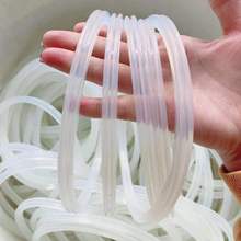 【厂家直销】玻璃膜壳8寸 硅胶圈硅胶 星型密封圈 透明硅胶圈