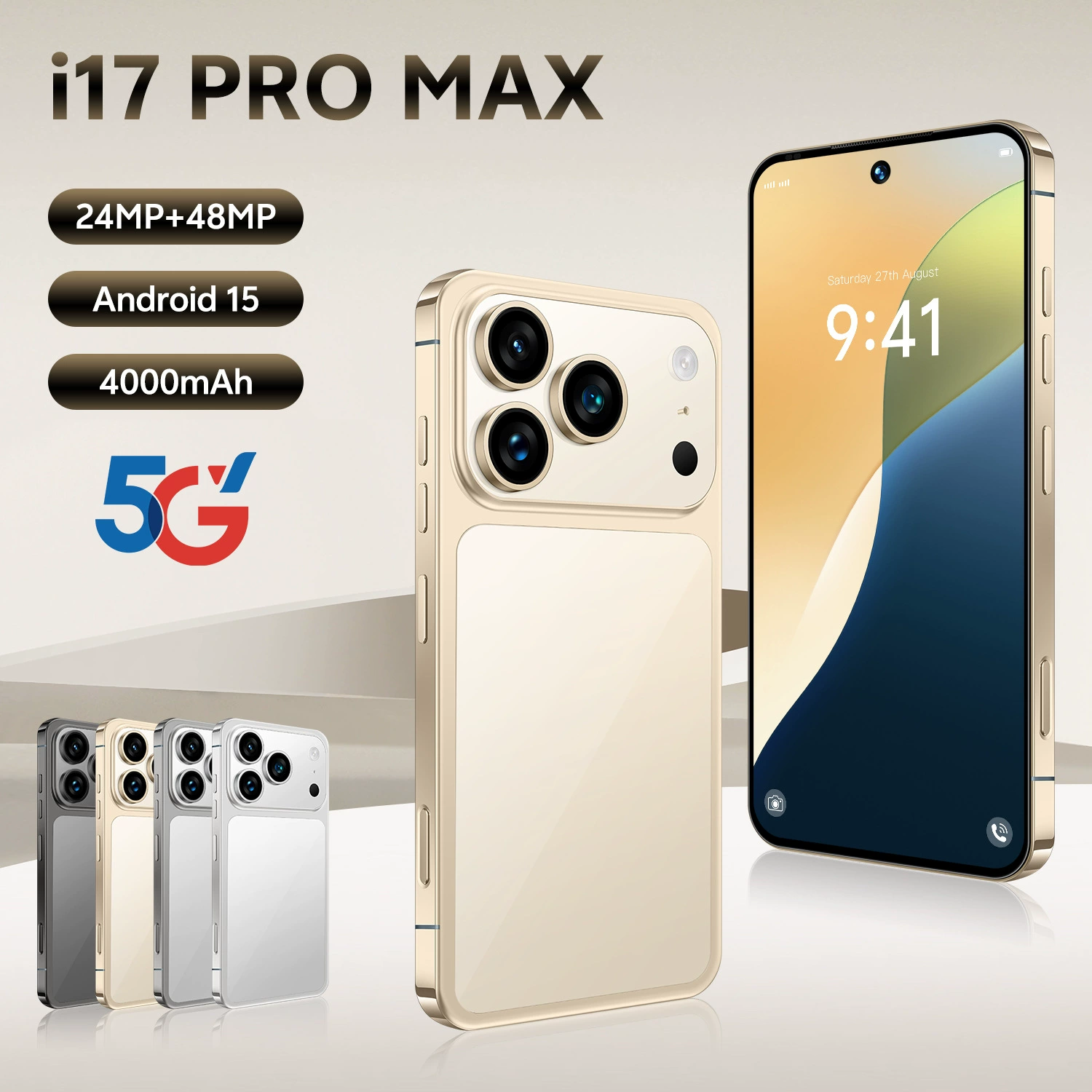 Маленький мобильный телефон, intel core i17, 17promax, 5.0 дюйма