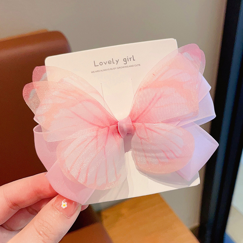 4 # 나비 메쉬 (핑크)