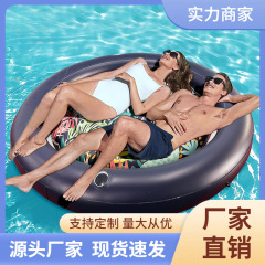 メーカー卸売り大型空気入り水上浮列円形ins風水上浮床は携帯しやすい