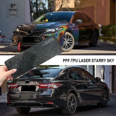 Axxpel Laser Starry Sky Tpu Car Paint Surface Color-Changing Protective Film Ppf Heat Repair Scratch Protection (Auto Color Change Film) - tpu-laser-starry-sky-152m-15m