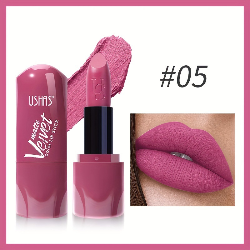 USHAS Spot transfronterizo europeo y americano, color duradero, lápiz labial hidratante, taza antiadherente, esmalte de labios que no se desvanece LP2293