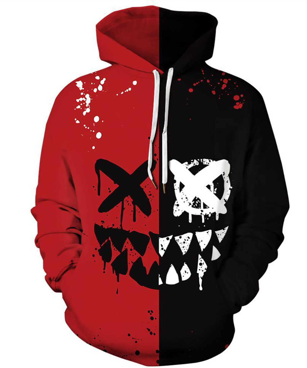 Sweat à capuche pour homme Boy 2022 European And American Foreign Trade Autumn New Hero Academia, imprimé numérique 3D_voghion.com