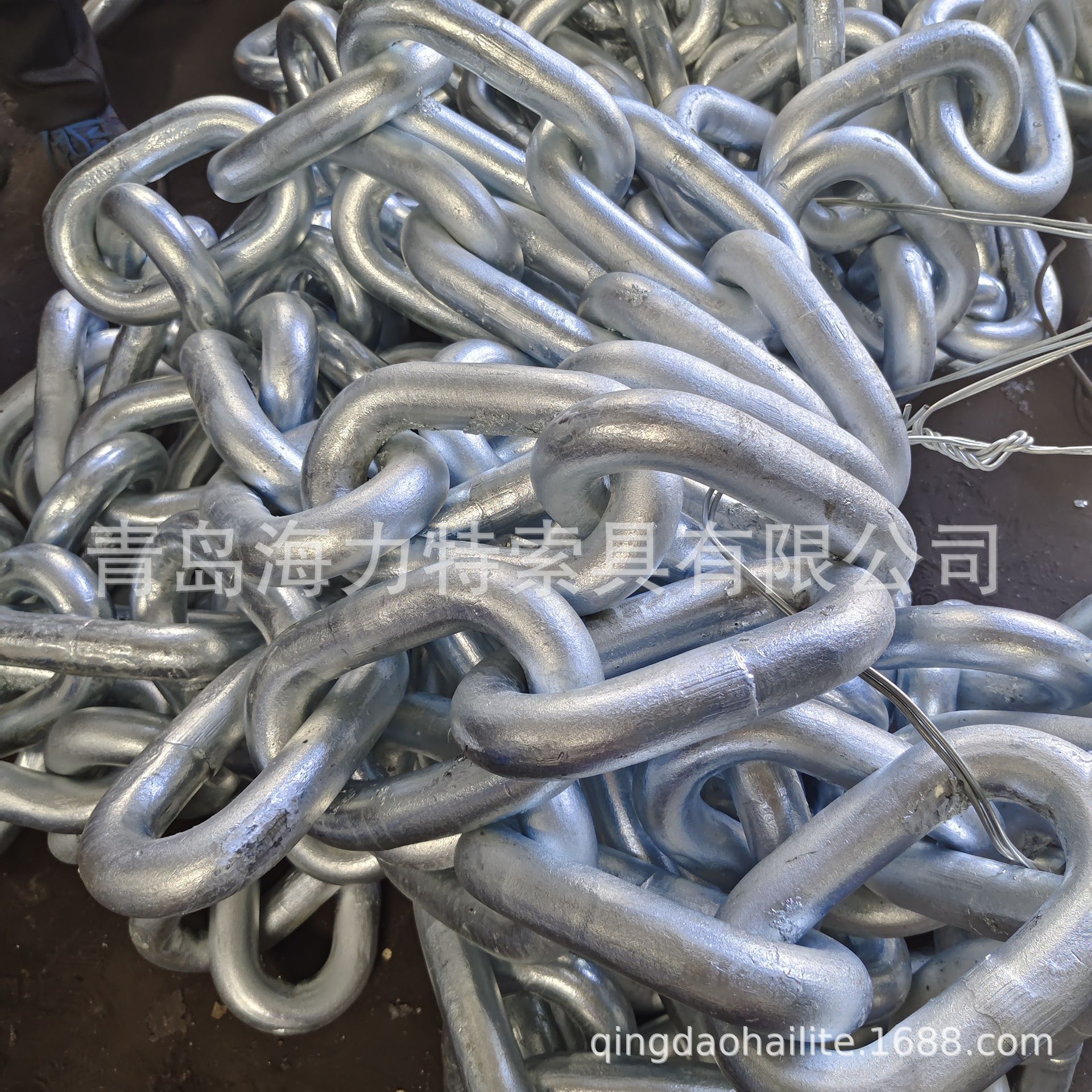 厂家直销有档无档锚链起重链条美标德标长环短环船用链条出口标准