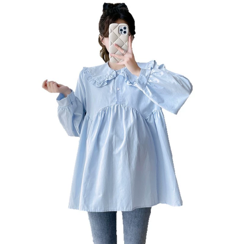 Осеннее термобелье, милая кукла, воротник-куколка, oversize
