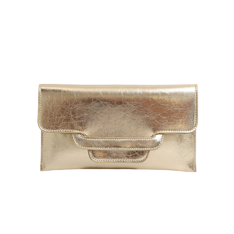 Bolsa de cena de alta calidad de color sólido universal moda de mujer ocio de gran capacidad temperamento personalidad bolso de cambio bolso de mano