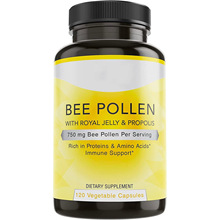 源头厂家 蜂花粉胶囊   bee pollen capsule 跨境 新品  支持OE M