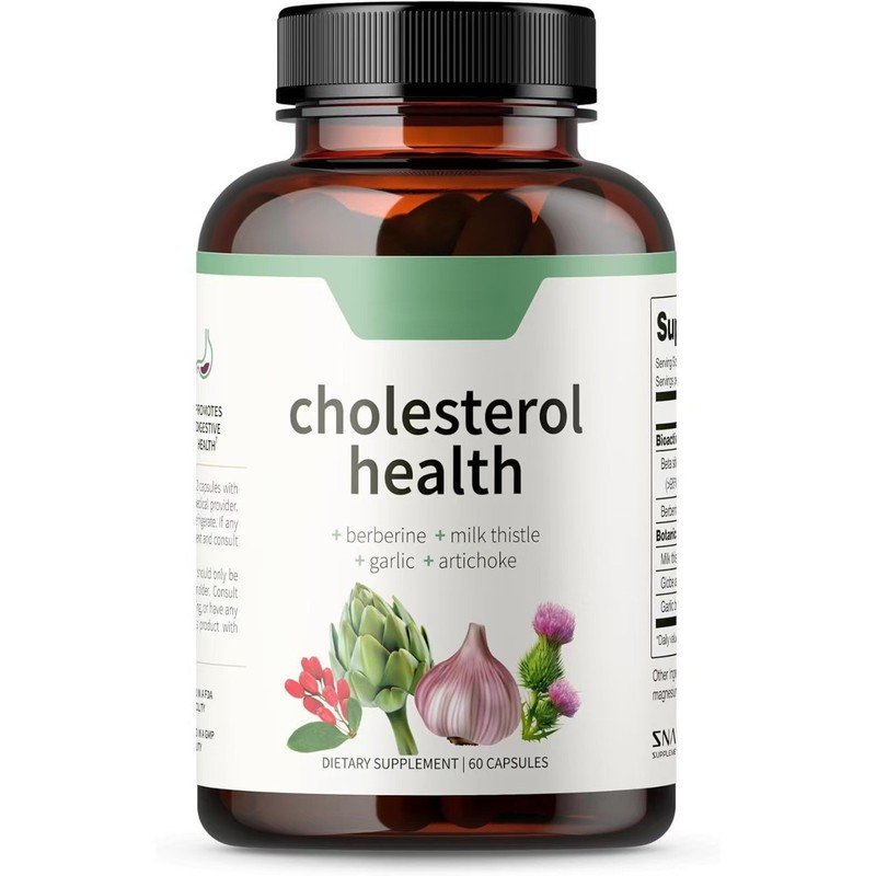 跨境TK亚马逊现货胆固醇健康补充剂 植物胶囊 Cholesterol Health|undefined