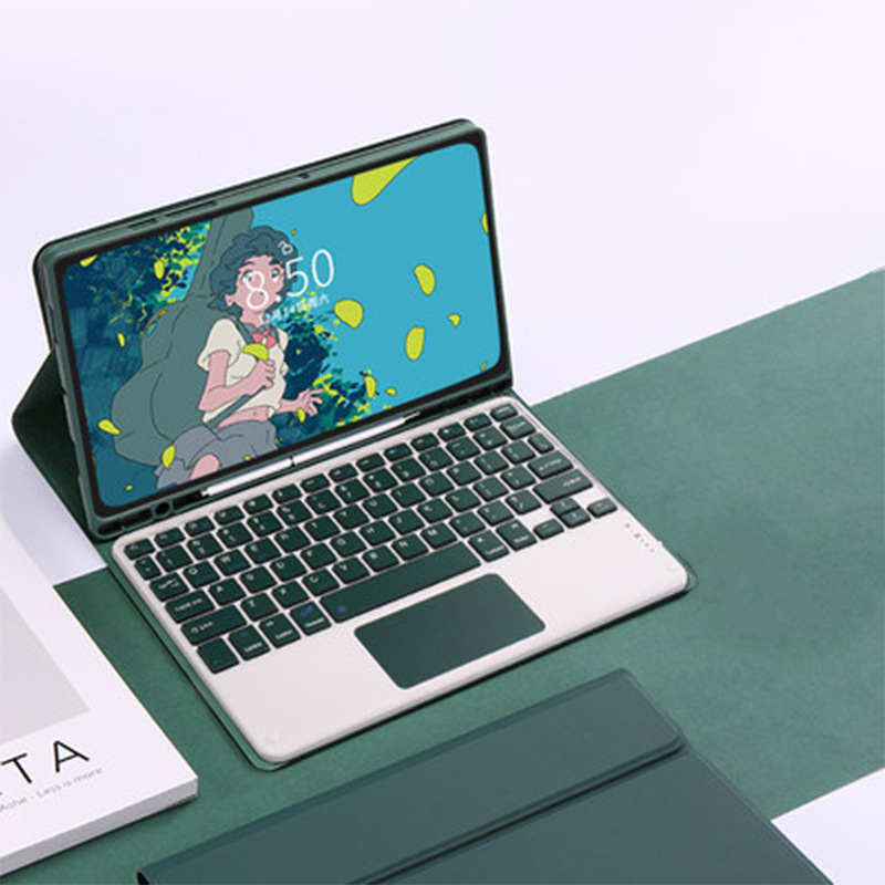 适用三星galaxyTab S10lite蓝牙键盘保护套S9FE触控背光键盘皮套|undefined