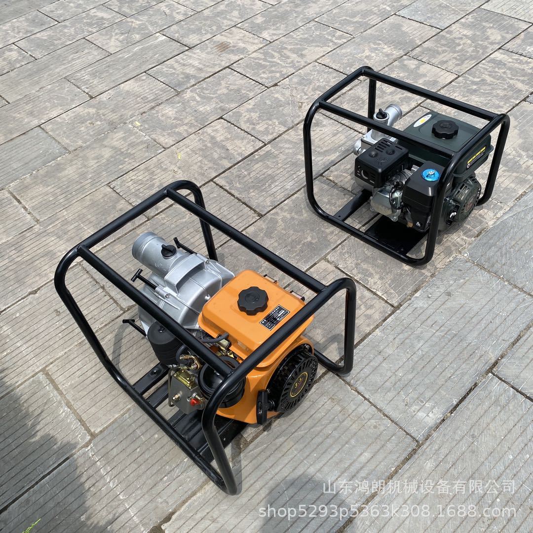 排污救援抽水泵 排涝救援四冲程内涝水泵 抗洪排污水泵机