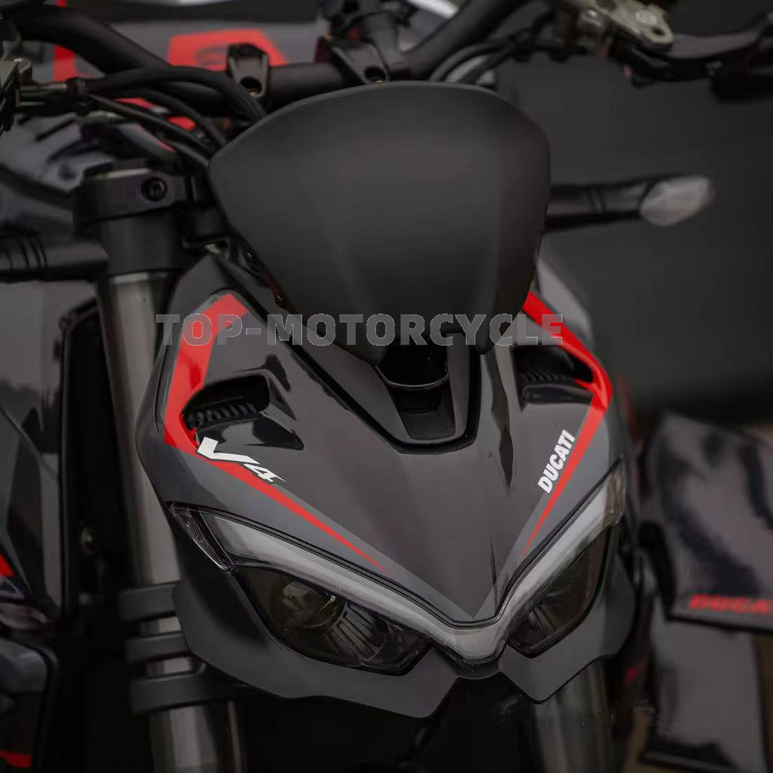 Suitable for Ducati Streetfighter V4V4S Motorcycle Front Windshield 2020-2024