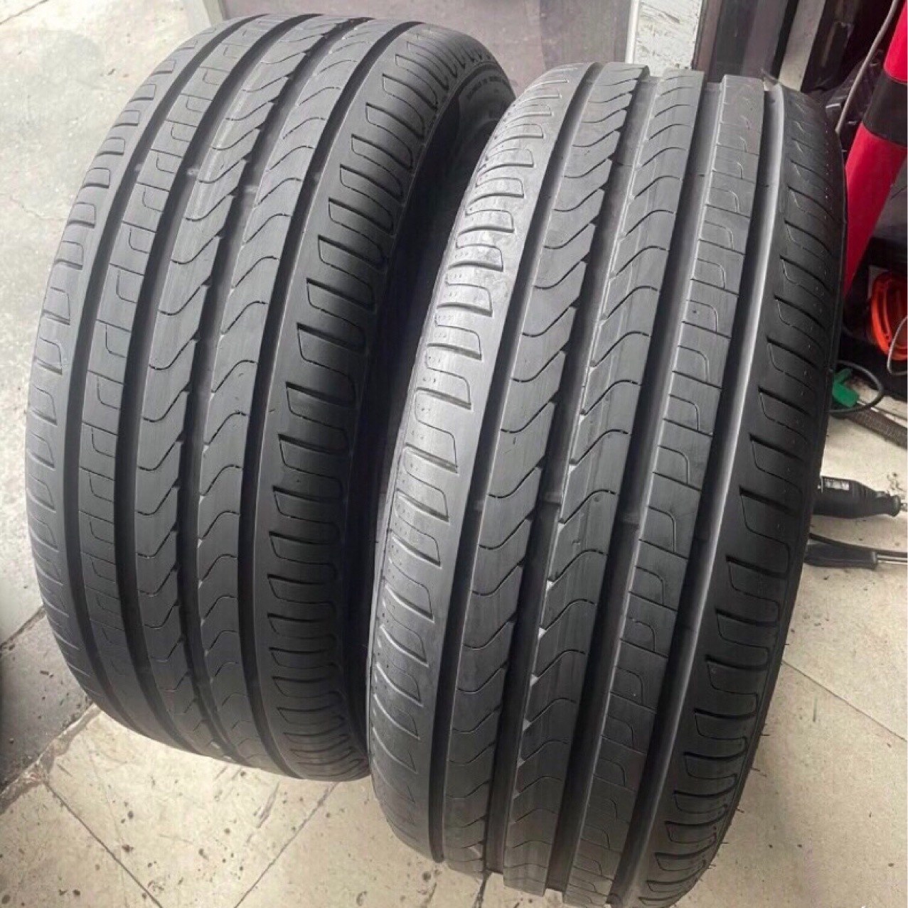 二手倍耐力汽车轮胎225/45R18 95W XL Cinturato 新P7(J) 捷豹XEL