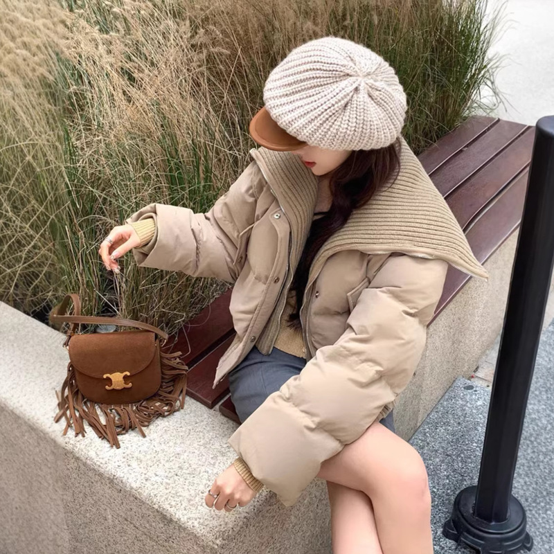 Yimo 2025 New Style Chanel-Inspired High-End Stylish down Jacket for Women, Short Korean Version for Petite Figures