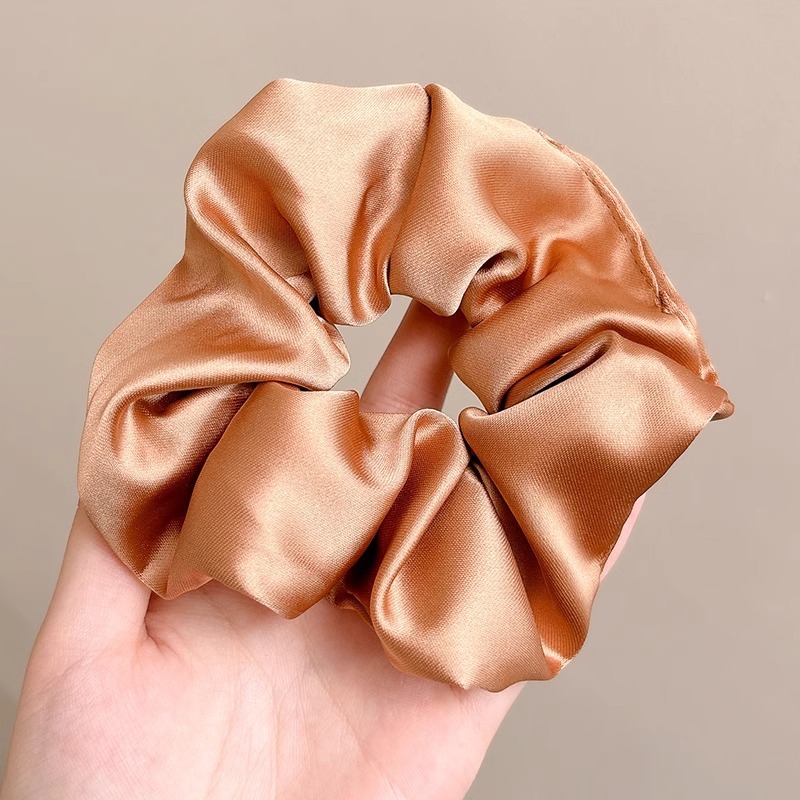 Pequeño fresco estilo retro flor triturada anillo de cabello adornamiento de cabello de niña corazón de cola de caballo intestino anillo de cabello temperamento encaje tocado