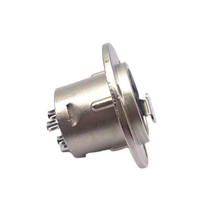 Круглый металл XLR головка 3PIN Female вход микрофон микшер розетка 3-pin XLR Female