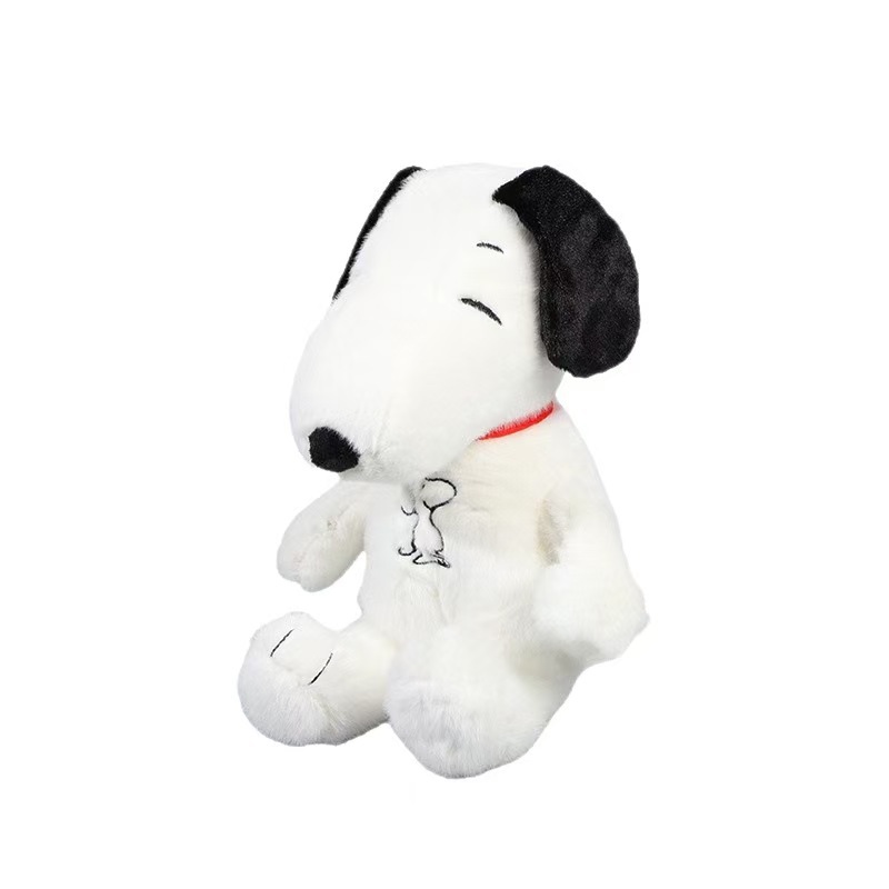 Nuevo movimiento transfronterizo, orejas que se mueven y respiran, muñecas de peluche creativas Snoopy Steady, tranquilizadoras y tranquilas.