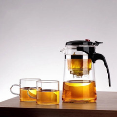 【品質と価格のセレクション】耐熱茶水分離フィルターエレガントカップ500ml+ミヤカップ*2