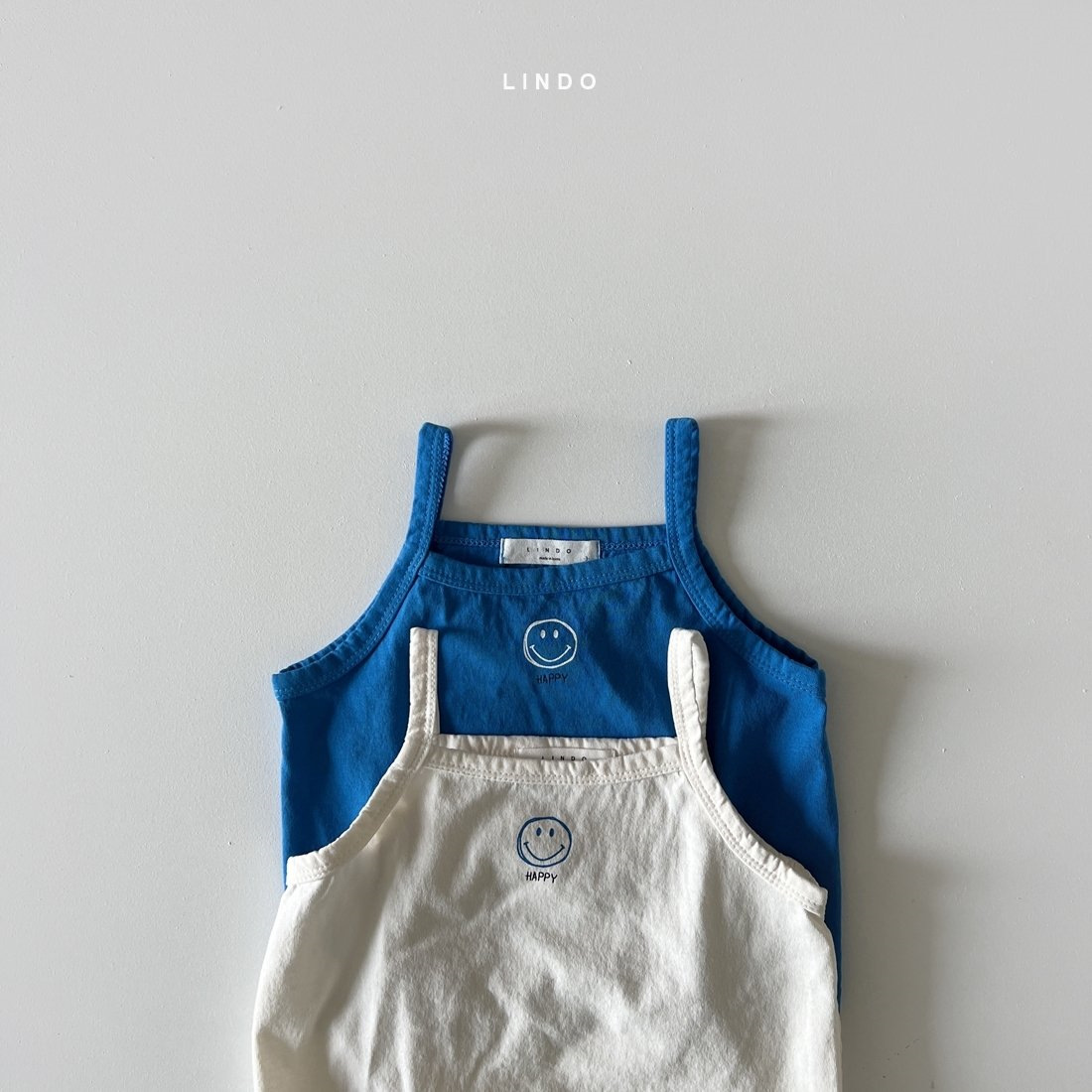 Los niños de la cara sonriente camisola estilo coreano ropa de los niños bebé chaleco verano fino bebé algodón camisola