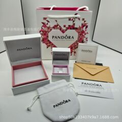 Van Pandora 包装箱 Pandora 新しい包装ネックレス リング ブレスレット ボックス工場直販