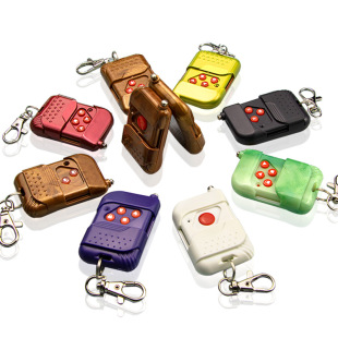 Peach Wood 1 Button 2 Button 3 Button 4 Button 433/315 Wireless Remote Control Ev1527 Learning/2260 Fixed Code Remote Control