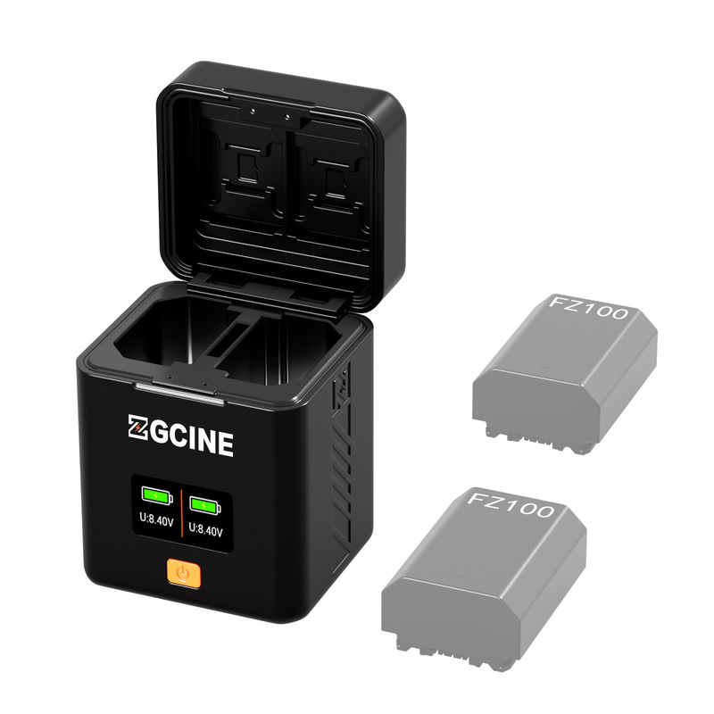Zgcine Overseas Version Fz100 Camera Battery Charging Case A7M4 Fast Charging Box Suitable for Sony A7M3 A9M2 Box