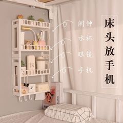 上下に壁を敷いて物を置く棚学生寮デスクトップ大学寝室デスクトップ壁収納壁掛け収納棚