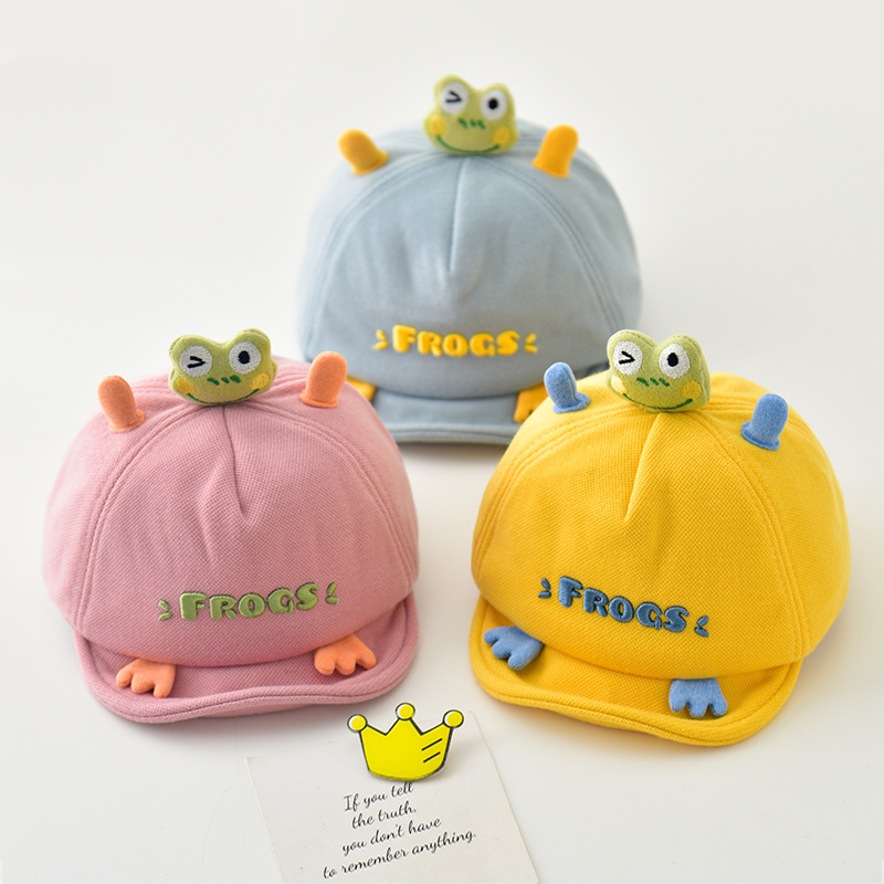 Sombrero para bebés primavera y otoño bebés gorra de béisbol de borde suave lindo super lindo para niños al aire libre sombrero de sombra solar