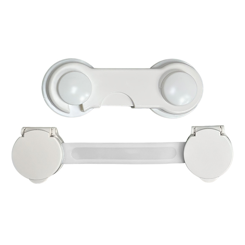 Cerradura de Seguridad Infantil Plástico ABS Antipellizcos, Protección Infantil para Cajones, Armarios y Refrigeradores