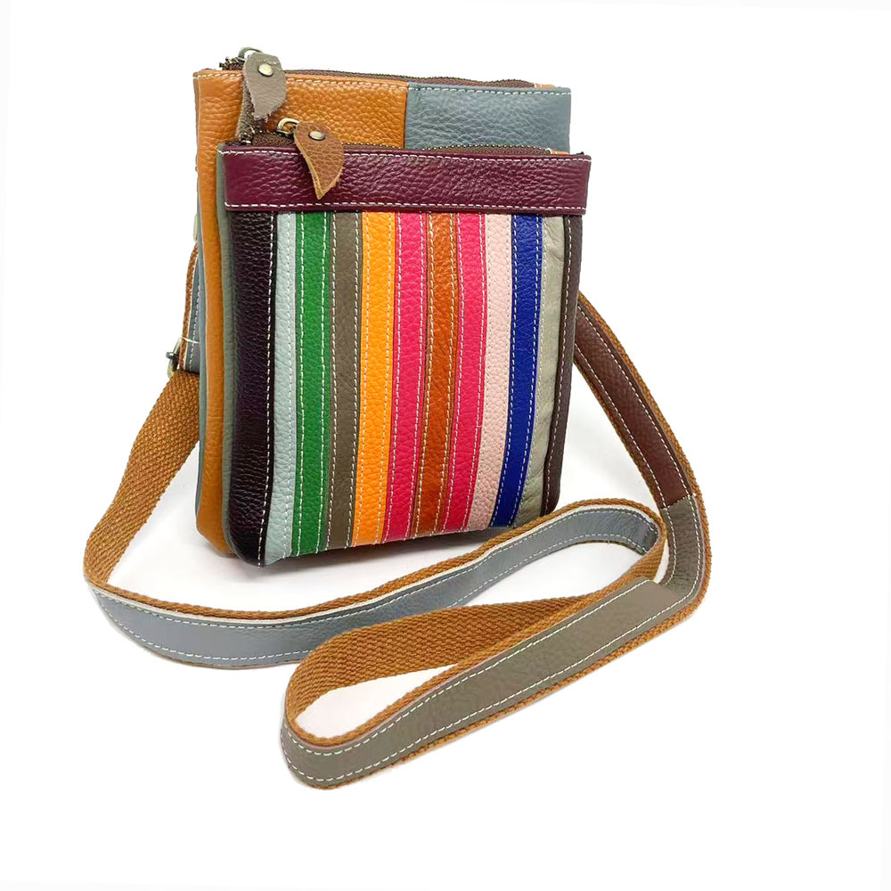 Handgenähte Handytasche, Umhängetasche, lässige Damentasche_voghion.com