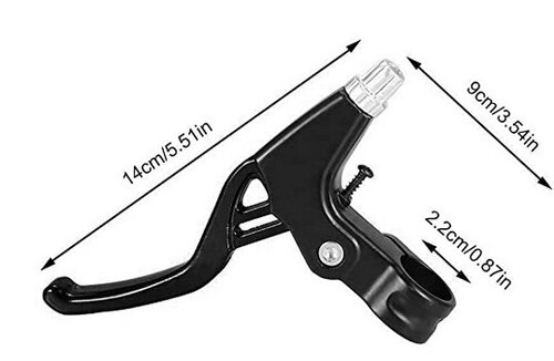 Mountain bike brake lever, brake lever, folding bicycle transmission racing brake lever, all-aluminum alloy brake handle accessories