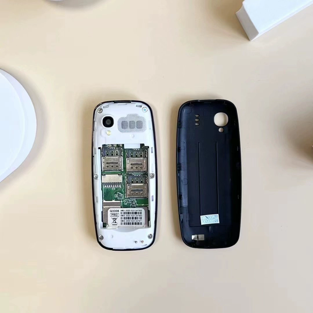 Кросс-бордер мобильный телефон Q3308Pro GSM немассовый телефон с прямой платой для старшего возраста, двойная SIM-карта, 3310 маленький телефон