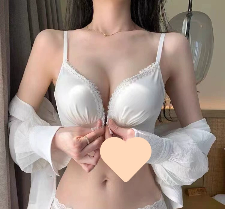 Birthday charm, sexy push up bra, red underwear, increased thickness
