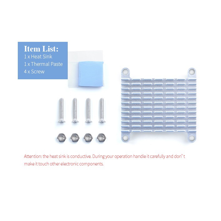 [散热片]NanoPi NEO/Air/NEO/M4/CORE4418/Smart6818/NanoPC-T2/3