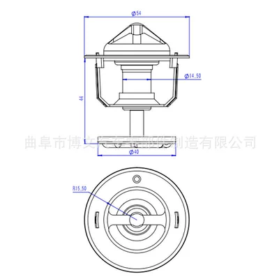 Thermostat Cadillac E and