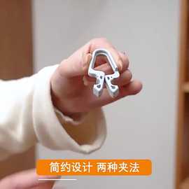 塑料夹子晾衣夹家用晾晒衣服袜子的防风单个小固定衣架大号晒被子
