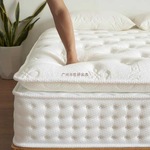 希尔顿五星级酒店记忆棉静音独立弹簧床垫压缩超软舒适加厚卷包