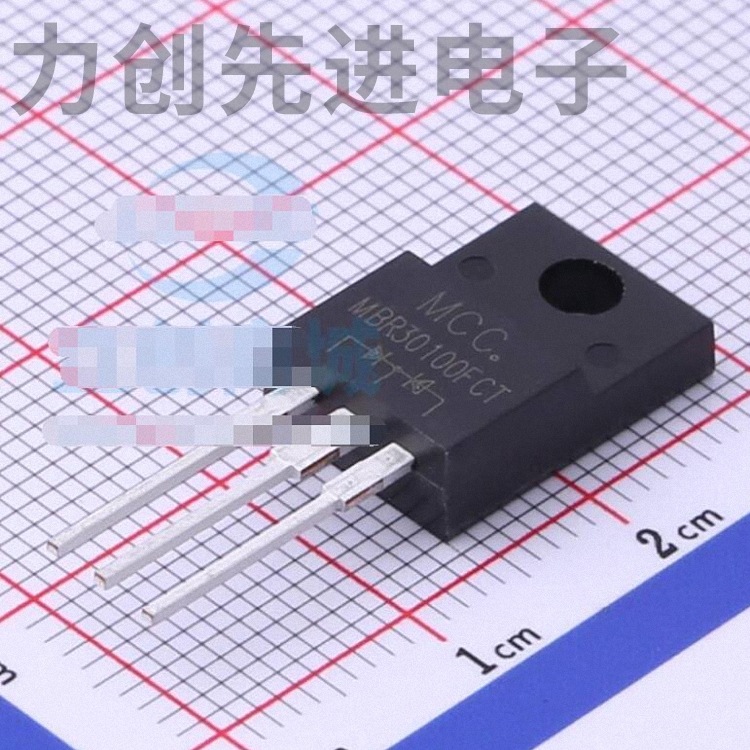 MBR30100FCT-BP 封装 ITO-220AB 肖特基二极管