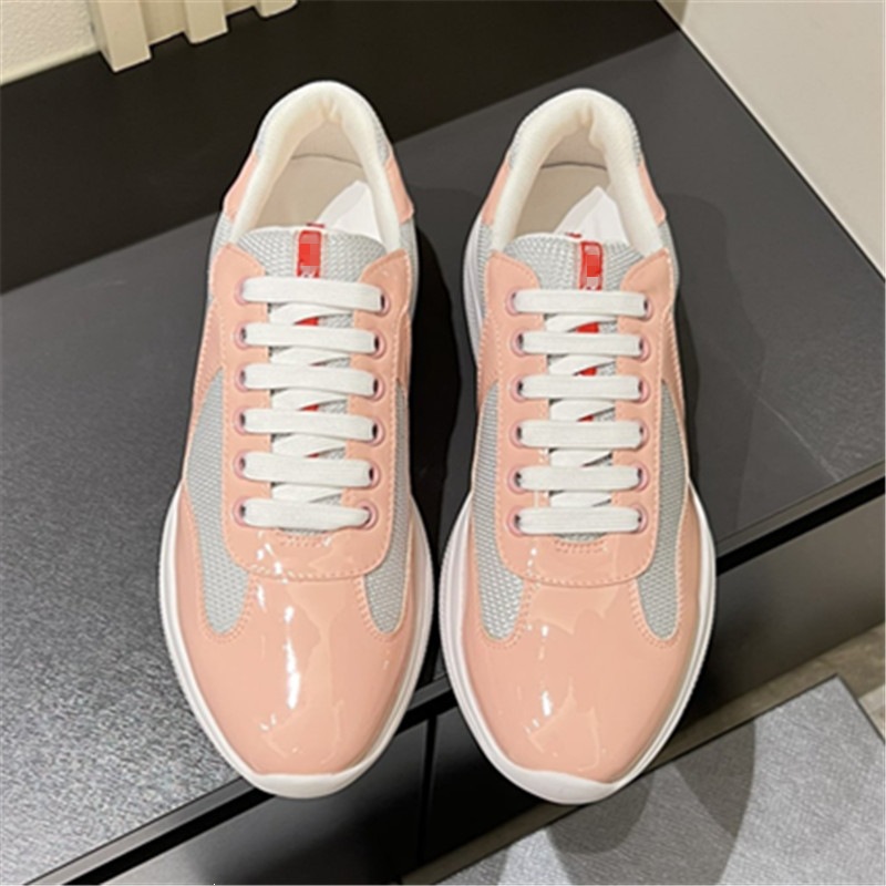 Guangzhou estándar original spot P casa tamaño transfronterizo 2026 otoño parejas de hombres y mujeres transpirables esmalte moda zapatillas de skate