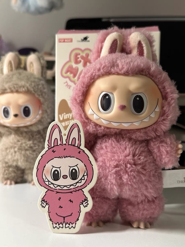 直播品质现货现货泡泡拉布布毛绒公仔马特心动盲盒搪胶脸潮玩礼物|undefined