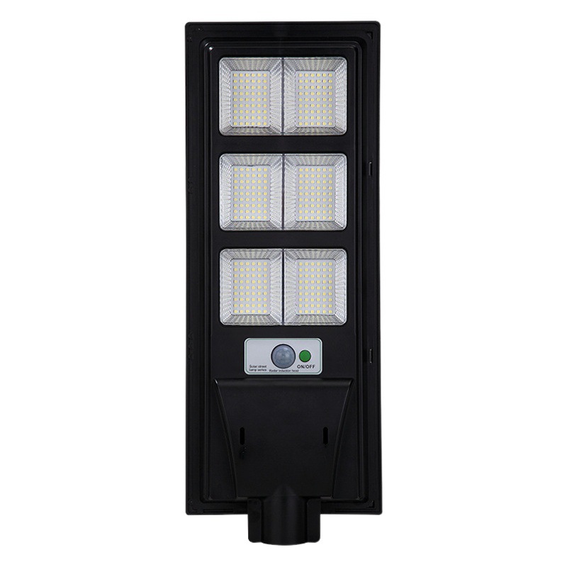 Integrado lámpara de calle Solar inducción del cuerpo humano impermeable lámpara de jardín al aire libre Super brillante luz de calle Solar